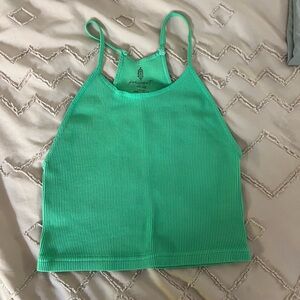 Free People Movement Green Tank